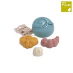 Set de 4 moules de sable warm bleu Set de 4 moules de sable warm bleu