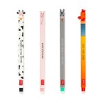 Set de 4 stylos � encre gel effa�able farm sweet farm multicolore