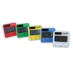 Set de 5 minuteurs colors blanc