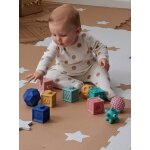 Set de 6 cubes et 4 balles sensorielles multicolore Set de 6 cubes et 4 balles sensorielles multicolore
