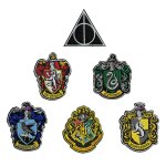 Set de 6 �cussons deluxe maisons poudlard - harry potter multicolore