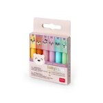 Set de 6 mini surligneurs - teddy's style multicolore