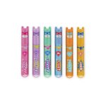 Set de 6 mini surligneurs - teddy's superpower multicolore