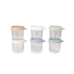 Set de 6 portions en verre 250 ml multicolore