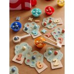 Set d'apprentissage des chiffres en bois fsc� vert