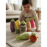 Set de bowling potager multicolore