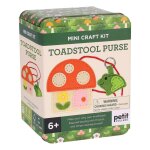 Set de bricolage mini - coudre son propre sac en forme de maison - champignon multicolore