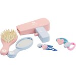 Set de coiffure pour poupe rose