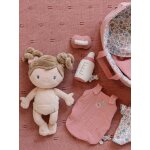 Set couffin et poupon b�b� rosa rose