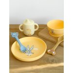 Set de couverts b�b� tom et jerry looney tunes jaune