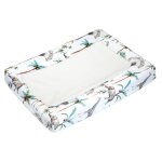Set housse de matelas � langer et tapis de change multicolore