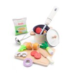 Set de jeu pour prparer la soupe beige