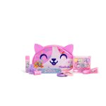 Set maquillage & trousse petit chat multicolore