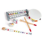 Set musical confetti, 4 instruments multicolore