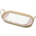 Set panier � langer : panier + matelas + drap - housse + tapis de change jeanne rose