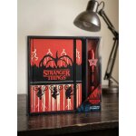 Set de papeterie bloc - notes et stylo stranger things multicolore