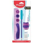 Set papeterie kidy learn concentration violet