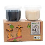 Set de p�te � modeler noir et blanc multi - coloured