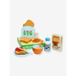 Set petit d�jeuner multicolore