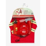Set du pompier + accessoires rouge