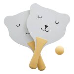 Set raquettes de plage - orso jaune