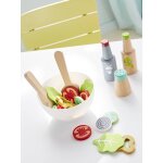 Set de salade en bois fsc lot vert aqua