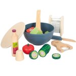 Set de salade � d�couper fresh beige