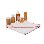 Set de salle de bain - 7 pices beige