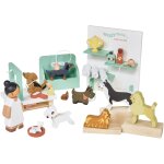 Set salon de toilettage pour chiens waggy tails multicolore