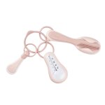 Set thermom�tre de bain, coupe ongle et peigne brosse rose ancienne