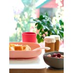 Set vaisselle 4 pi�ces silicone rose