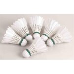 Set de volants de badminton vitesse blanc