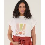 T - shirt d'allaitement mama del sol blanc