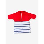 T - shirt anti - noyade enfant - 2 / 3 ans manches longues, 4 / 5 ans manches courtes rouge