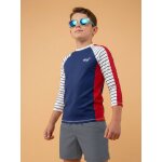 T - shirt anti - uv gar�on : r�gate blanc / rouge / bleu