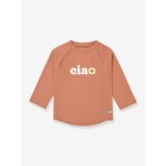 T - shirt anti - uv manches longues b�b� marron