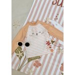 T - shirt de bain fille de protection uv calvi corail