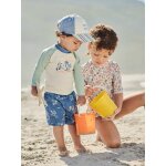 T - shirt b�b� anti uv vert sauge