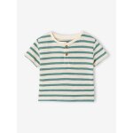 T - shirt b�b� coton bio vert �meraude