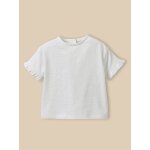 T - shirt b�b� - coton biologique ecru