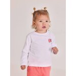 T - shirt b�b� en coton blanc