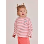T - shirt b�b� coton ray� multicolore