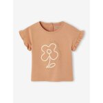 T - shirt b�b� fille manches courtes noix de p�can