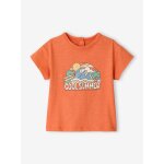 T - shirt b�b� gar�on coton biologique orange