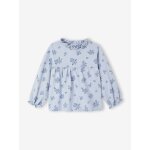 T - shirt bébé imprimé manches longues bleu glacier T - shirt bébé imprimé manches longues bleu glacier