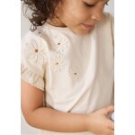 T - shirt b�b� manches courtes po�sie d'�t� vanille