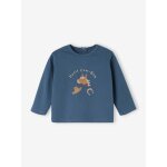 T - shirt bb manches longues bleu canard