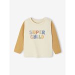 T - shirt b�b� manches longues ocre