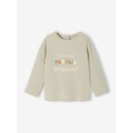 T - shirt bb parrain. / marraine pressionn dos vert de gris