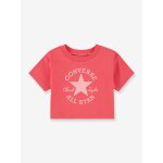 T - shirt boxy manches courtes fille rouge